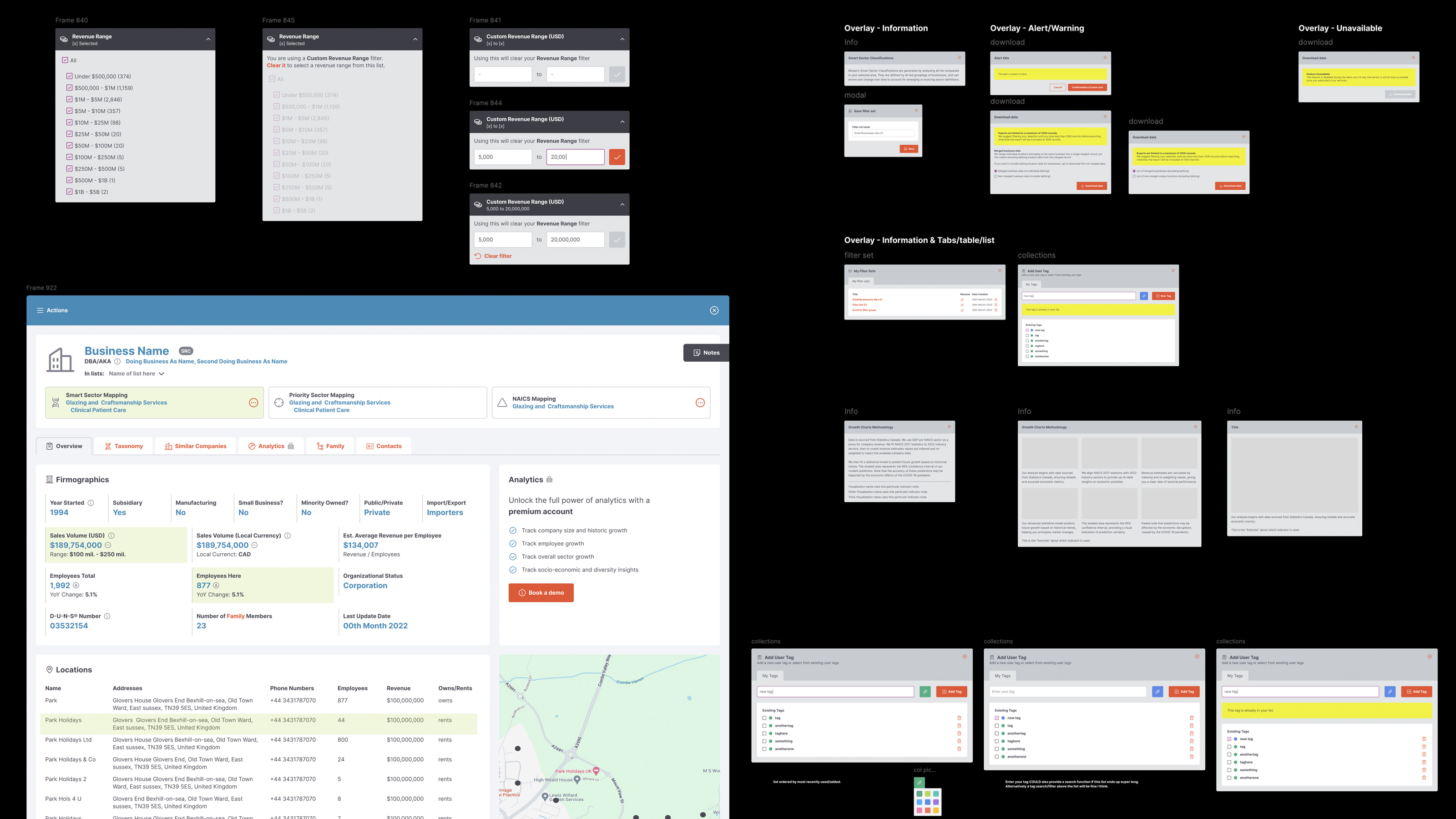 Figma Screens