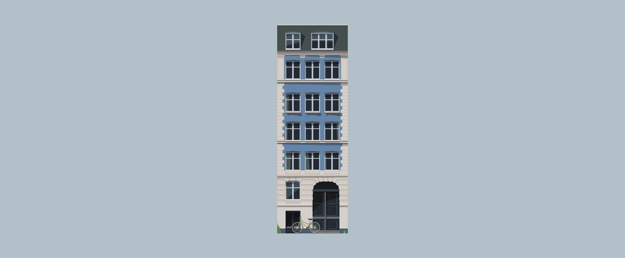 Stillhead - Copenhagen illustration