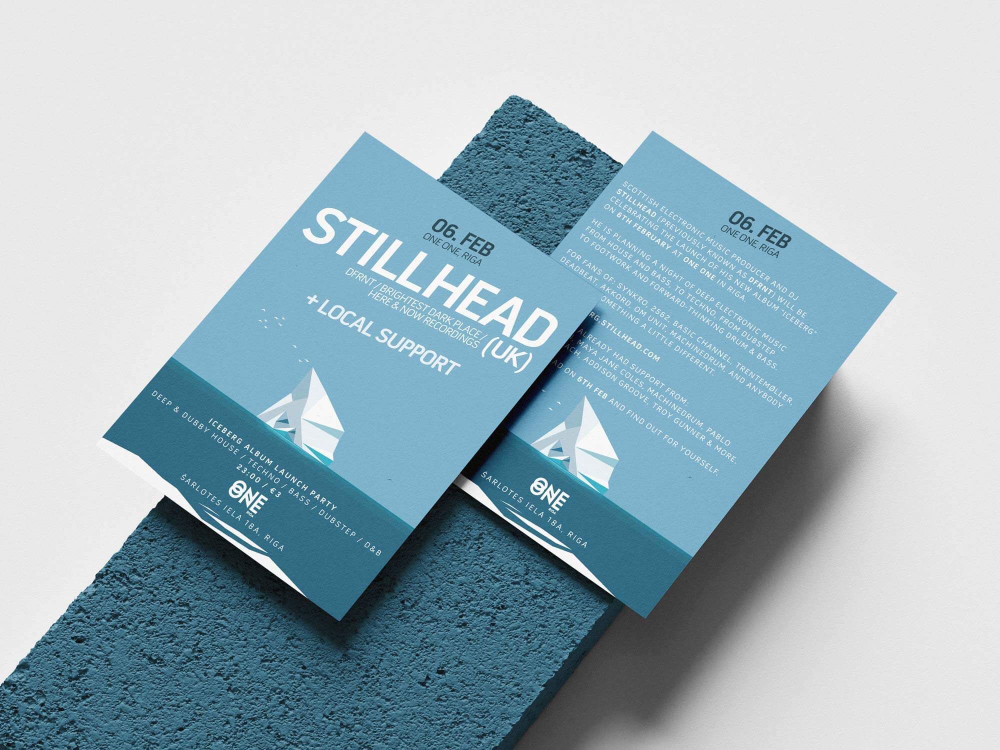 Stillhead album launch poster