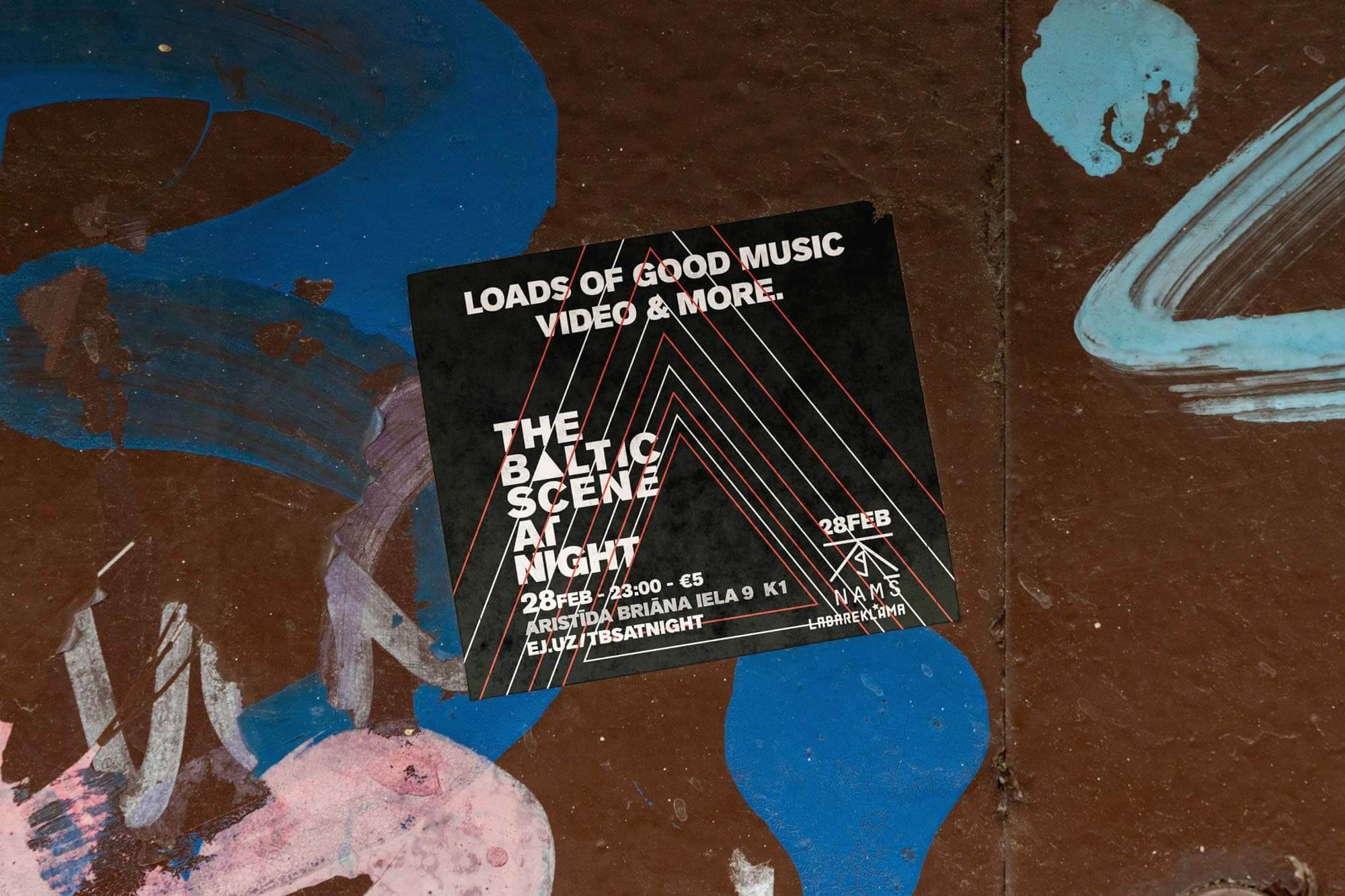 The Baltic Scene at Night